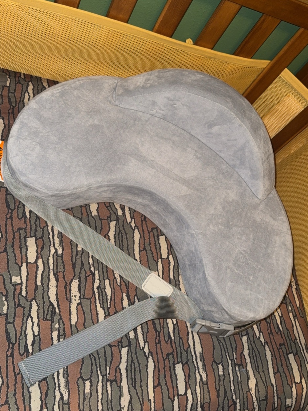 Gray Contour Support Pillow for Kids - Brand: